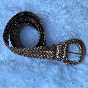Braided gold color belt size M/L